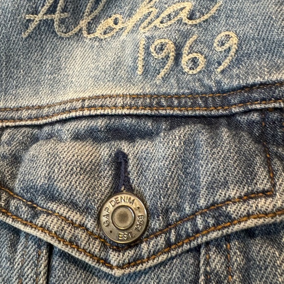 Gap Aloha 1969 numbered limited edition denim jacket - Picture 10 of 12